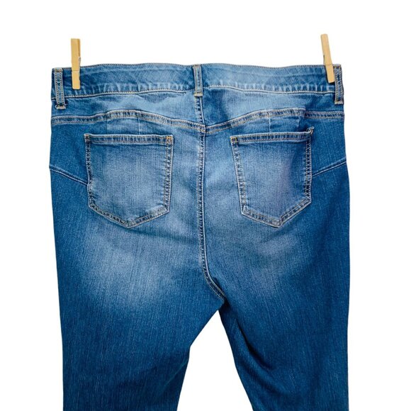 Torrid Womens Bombshell Skinny Premium Stretch High Rise Jean Plus Size 18 R - Picture 7 of 14